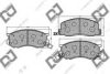 DJ PARTS BP1049 Brake Pad Set, disc brake